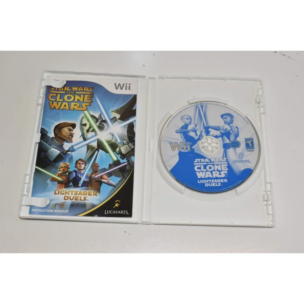 Star Wars: The Clone Wars - Lightsaber Duels (Nintendo Wii, 2008)